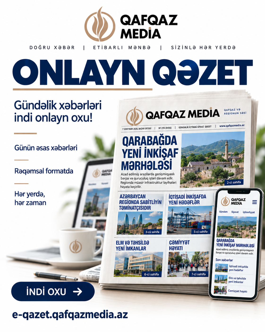 Online qəzet — İndi oxu